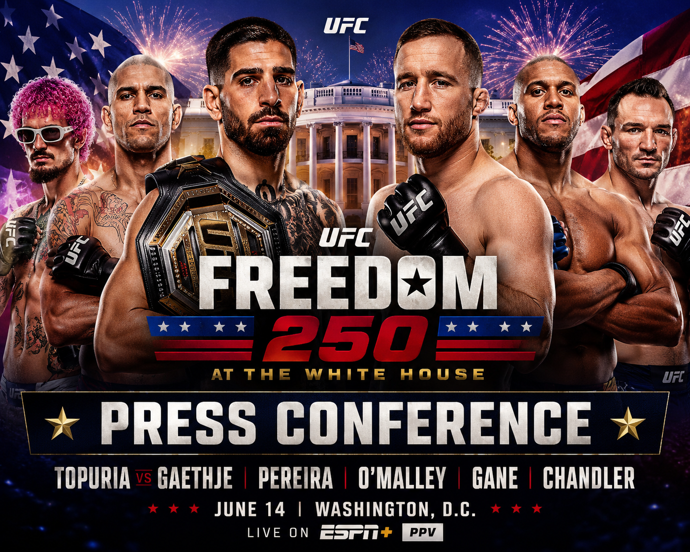 UFC Freedom 250 Press Conference