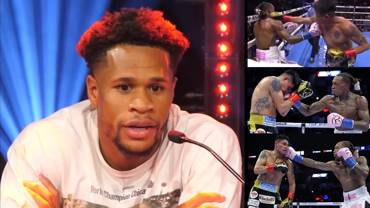 AKHi TV discussing Devin Haney's reaction to O'Shaquie Foster dropping Emanuel Navarrete