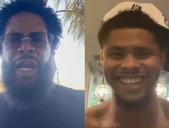 AKHi TV reporting Bill Haney exposing Shakur Stevenson's leaked sparring as an amateur while Devin Haney spars a 17-0 pro