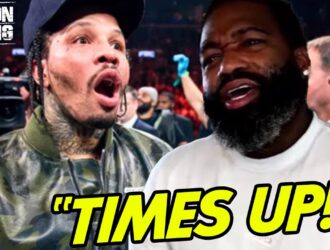 Fannon Boxing thumbnail: Gervonta Davis and Adrien Broner side by side under the words 'Times Up!'