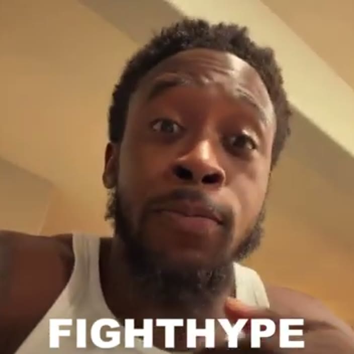 Keyshawn Davis speaking during his FightHype rant about Richardson Hitchins