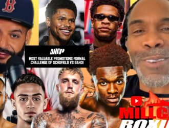 MillCity Boxing video thumbnail of Floyd Schofield Sr discussing the Abdullah Mason unification and the Lucas Bahdi rematch challenge
