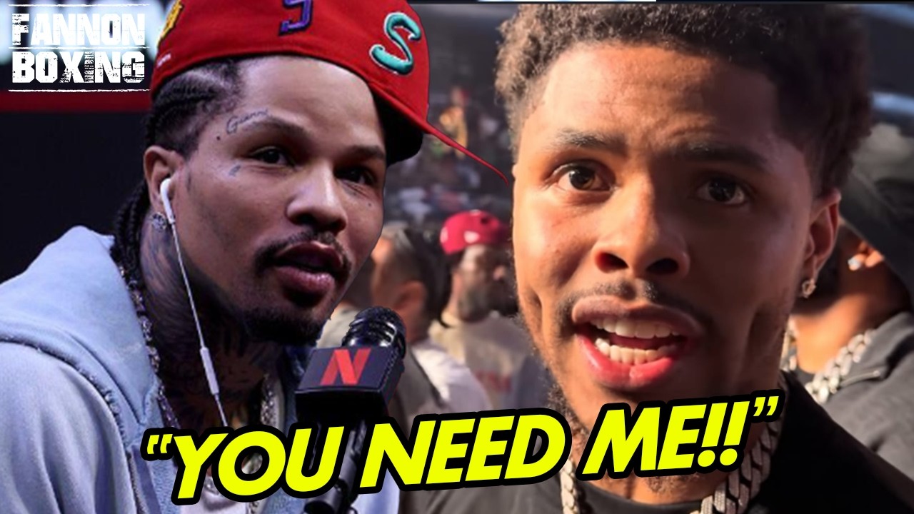 Fannon International Boxing Channel thumbnail: Gervonta 'Tank' Davis and Shakur Stevenson facing off over the Zuffa fallout headline
