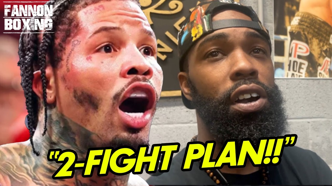 Gervonta Davis beside Gary Russell Jr on the Fannon Boxing two-fight plan for Schofield