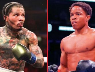 Gervonta Davis and Floyd Schofield split promo image