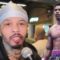 Gervonta Davis and Shakur Stevenson graphic from the AKHi TV report on Tank's 10% fight offer