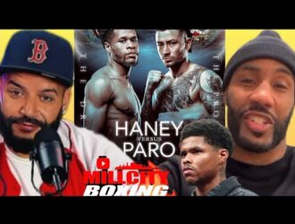 Mickey Bey on MillCity Boxing discussing Devin Haney vs Liam Paro and Shakur Stevenson
