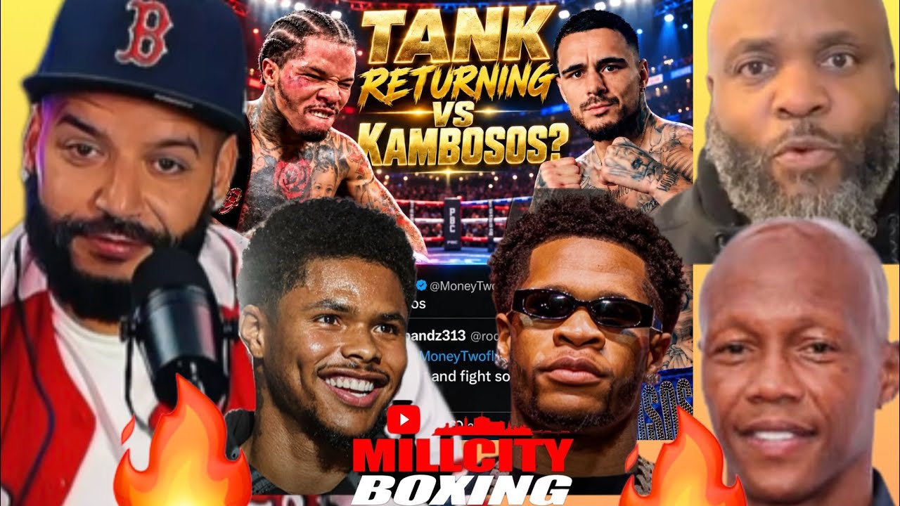 Zab Judah and Coach Kenny Ellis on Mill City Boxing discussing Gervonta Davis, George Kambosos and Vasiliy Lomachenko